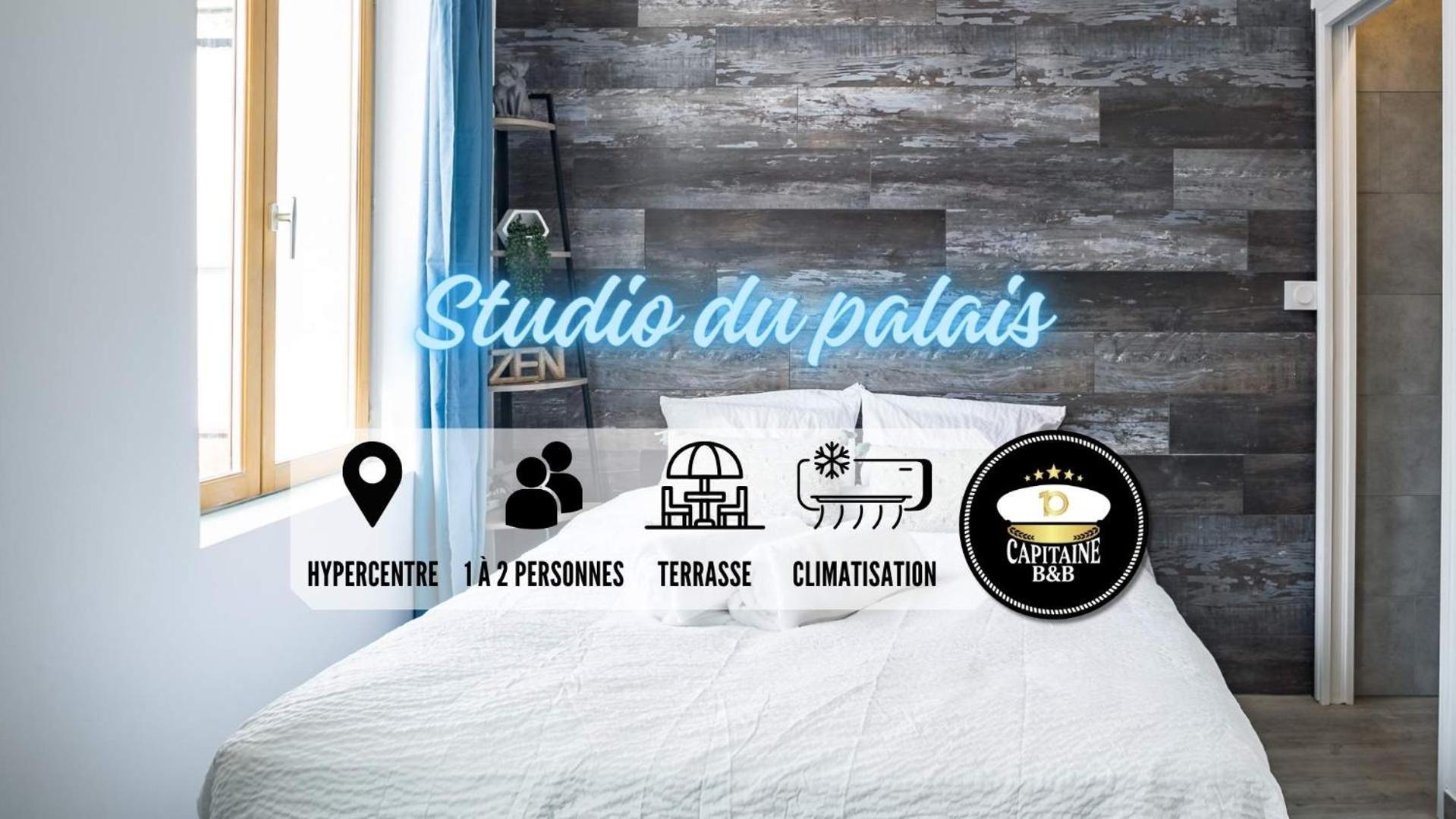 特鲁瓦Studio Du Palais - Terrasse- Hypercentre公寓 外观 照片